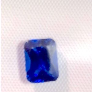 2.5carat natural cushion cut sapphire loose stone